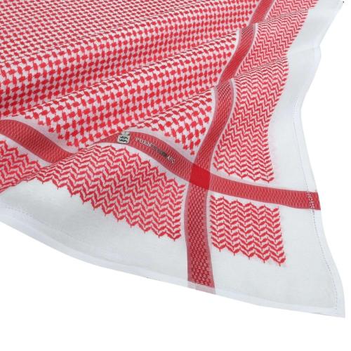 شماغ بونيتي رومانو أحمر جاكارد 2025