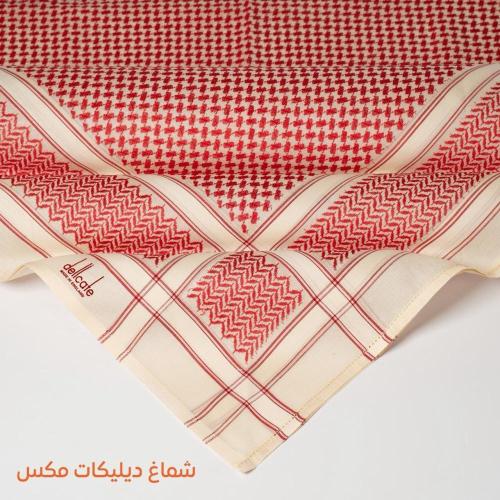 شماغ ديليكات احمر بيج