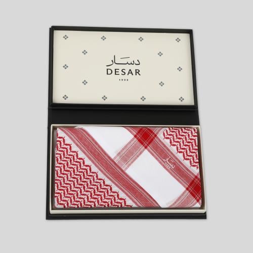 شماغ دسَار الشيوخ أحمر 2025