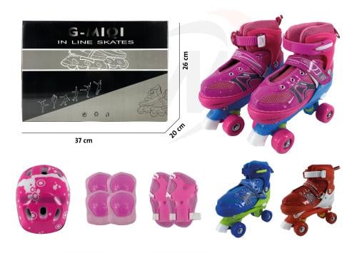 حذاء تزلج رياضي  باربع عجلات