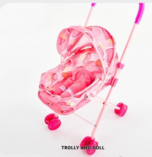 لعبة عربة دمى للاطفال