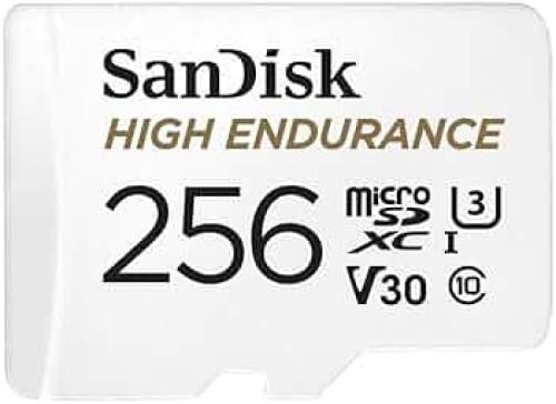 SanDisk High Endurance 256GB microSD – بطاقة ذاكرة...