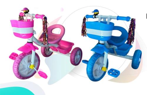 دراجة اطفال  ثلاثية العجلات  مع سلة امامية