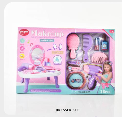 تسريحة ميك اب واكسسوارات