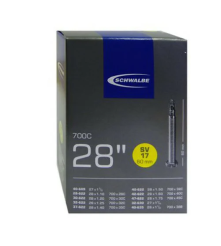Tube Schwalbe SV 17 IB 700x28C-38B 60mm 28" Presta
