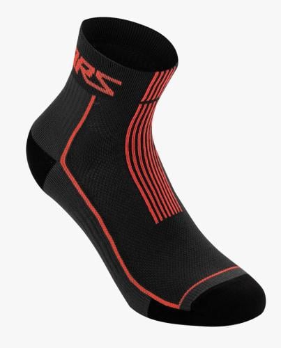 ALPINESTER SOCKS SUMMER SOCKS 9 BLACK BRIGHT RED