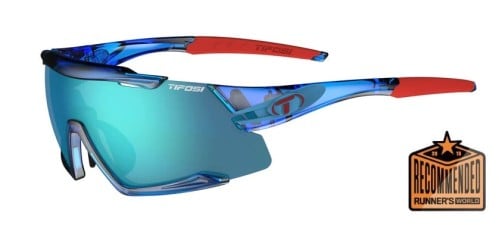 Tifosi Sunglasses Aethon Crystal Blue  Interchangeable