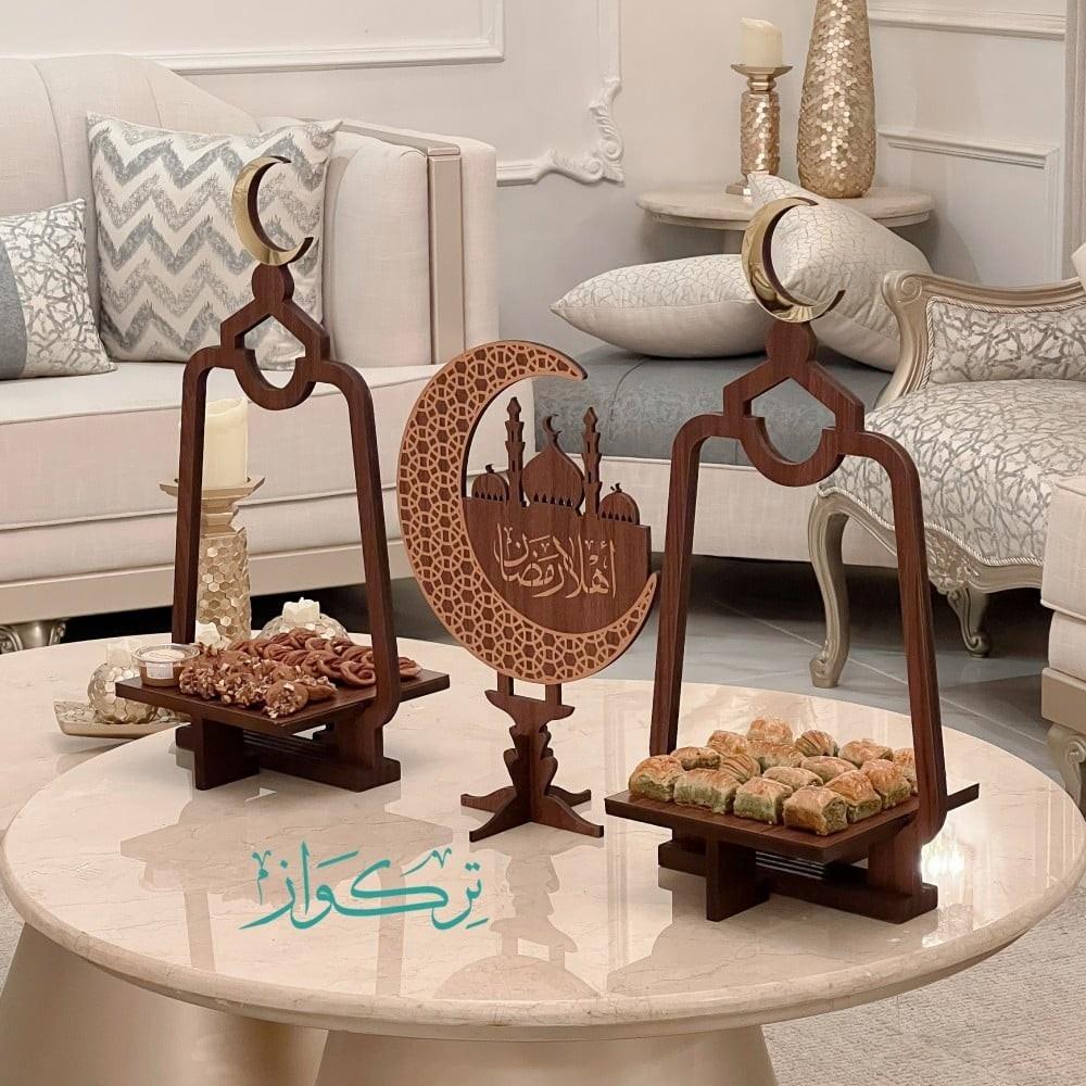 صينية فوانيس 3 قطع