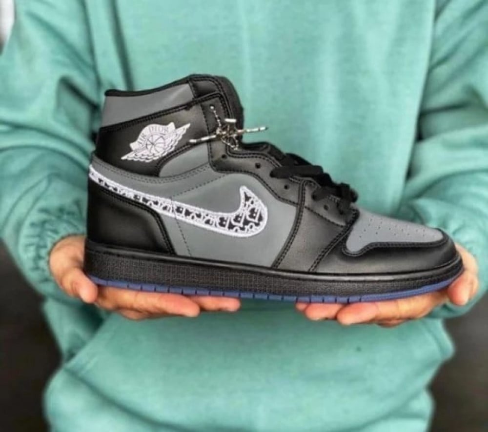Giày Nike Air Jordan Dior Black Rep 1 1 Like Auth 99  Khogiaythethao