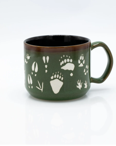 كوب سيراميك قهوة - Animal Tracks  Ceramic Mug 450 ML