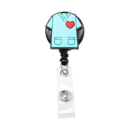 Scrub Badge Holder