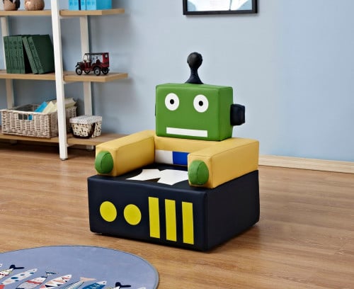 كنبة مفرد الفضاء - أخضر