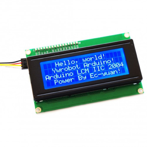 شاشة (تلحيم جاهز) | 4X20 LCD + I2C MODULE