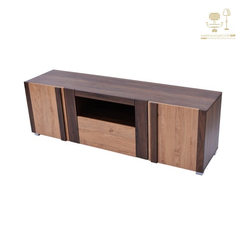 طاولة تلفزيون بني خشبي  160 سم CTV-2231 CO-160 من كاما