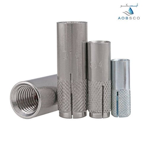 Drop in Anchor, Stainless Steel A2 304, Sizes : M6...