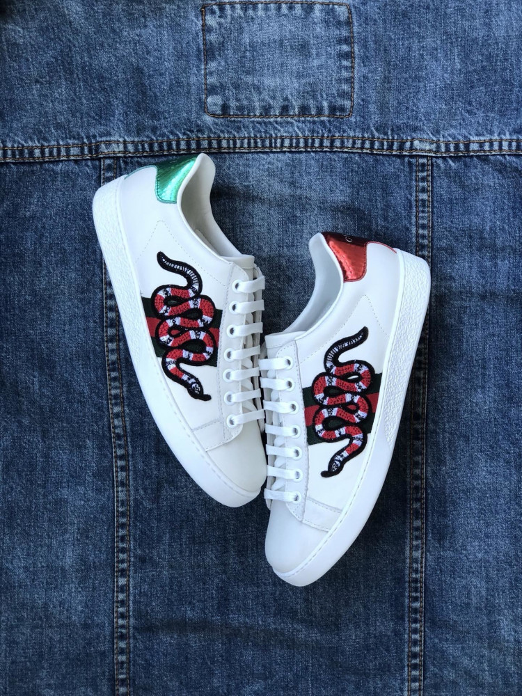 Gucci hotsell snake converse