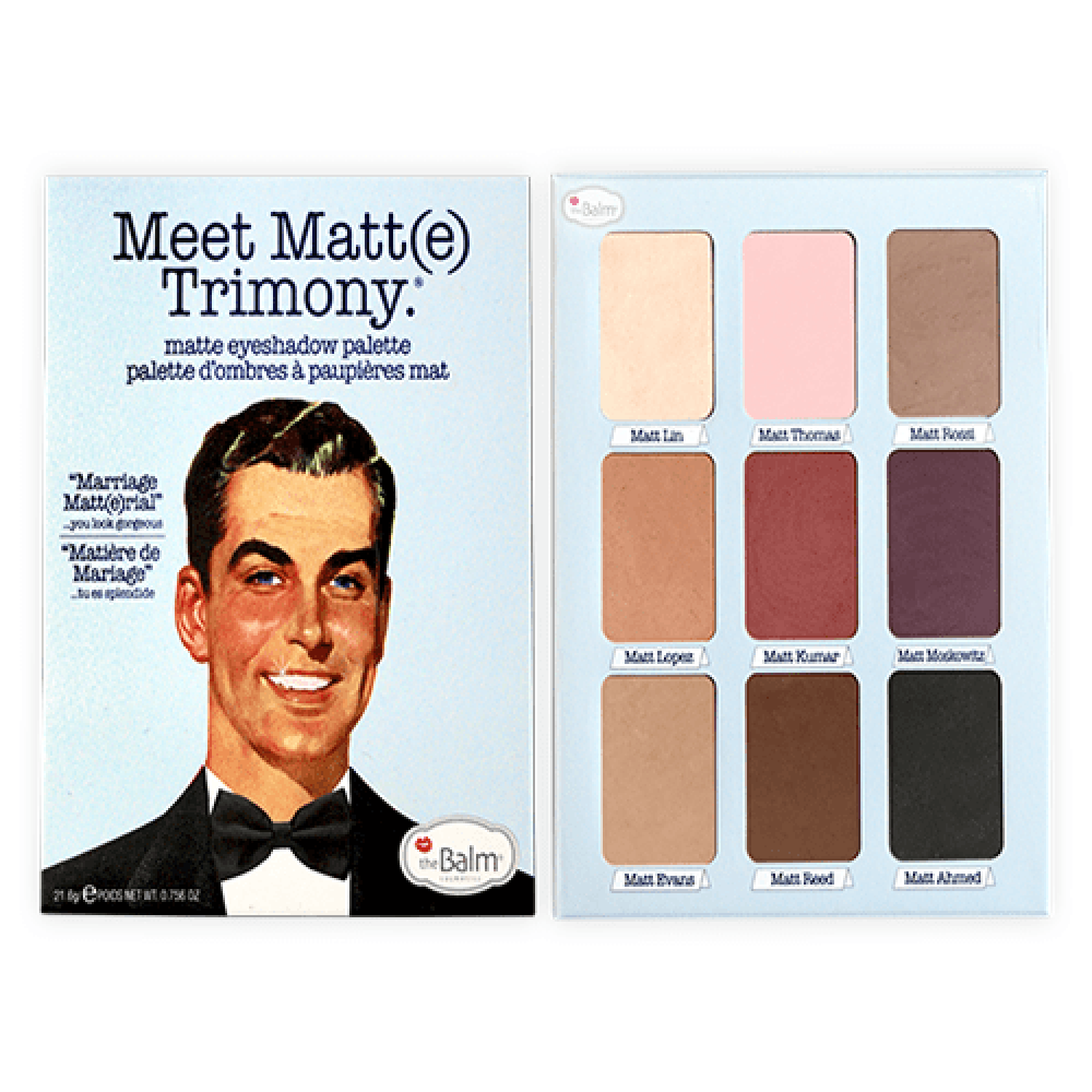 باليت ظلال عيون شدو ميت مات تريموني من ذا بالم