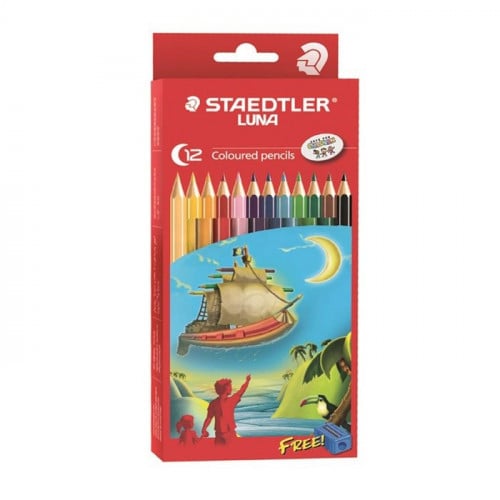 ستدلر لونا ألوان خشبية 12 لون