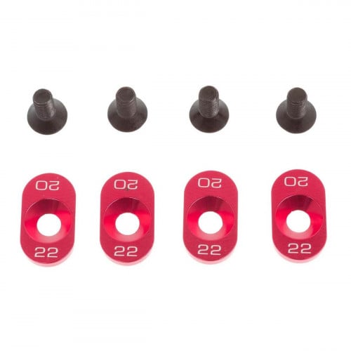 Vertigo Losi 5ive Engine Mounting Inserts - Set of 5