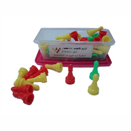 أزرار اللعب بلاستيك