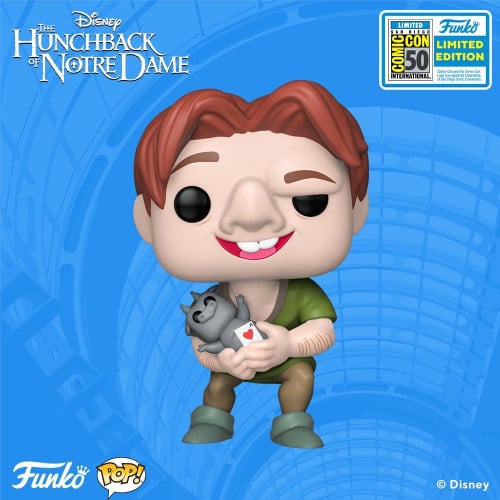 Funko Disney The Hunchback Of Notre Dame Pop! Quasimodo (Holding Gargoyle) Vinyl Figure Summer Convention Exclusive