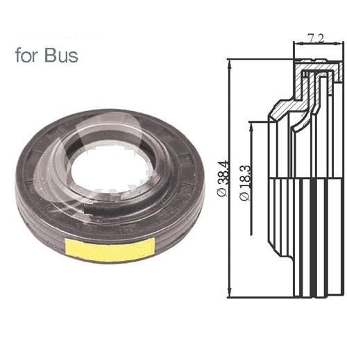 #12511W  صوفة كمبروسر تويوتا كوستر / COMPRESSOR SHAFT SEAL BUS TOYOTA COASTER