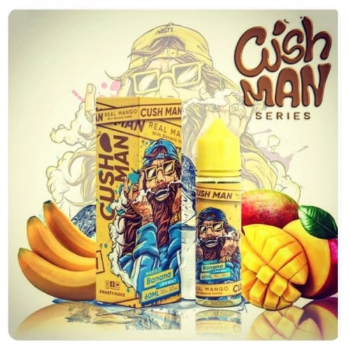 نكهة فيب كاش مان مانجو و موز CUSH MAN MANGO BANANA