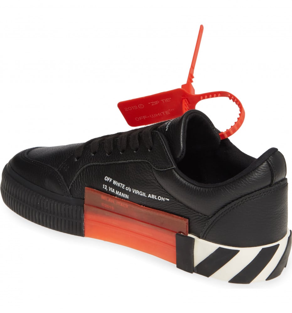 Off white hotsell arrow logo sneakers