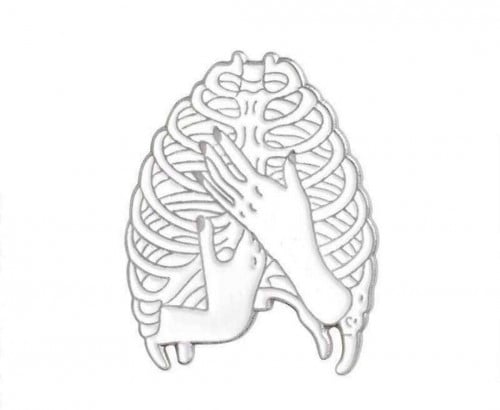 Rib Cage Pin