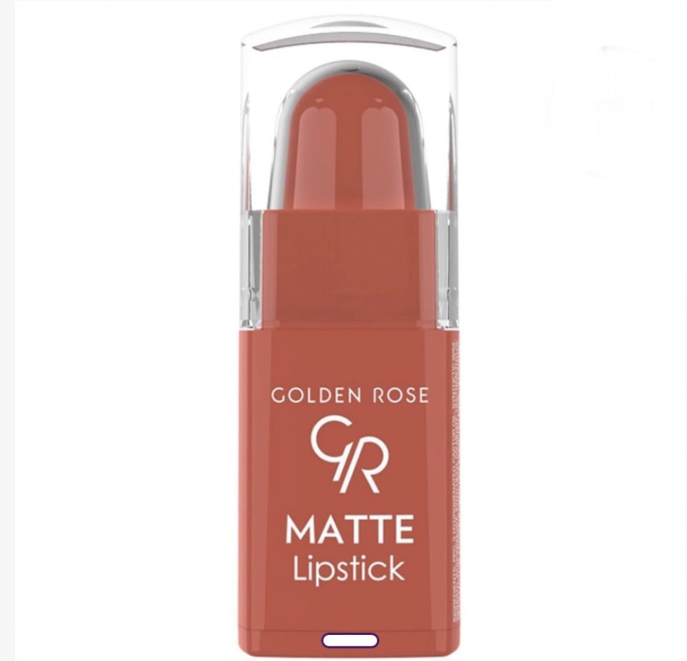 أحمر شفاه مطفي Matte رقم 21 من ماركة روز جولد Rose Gold Ib Store