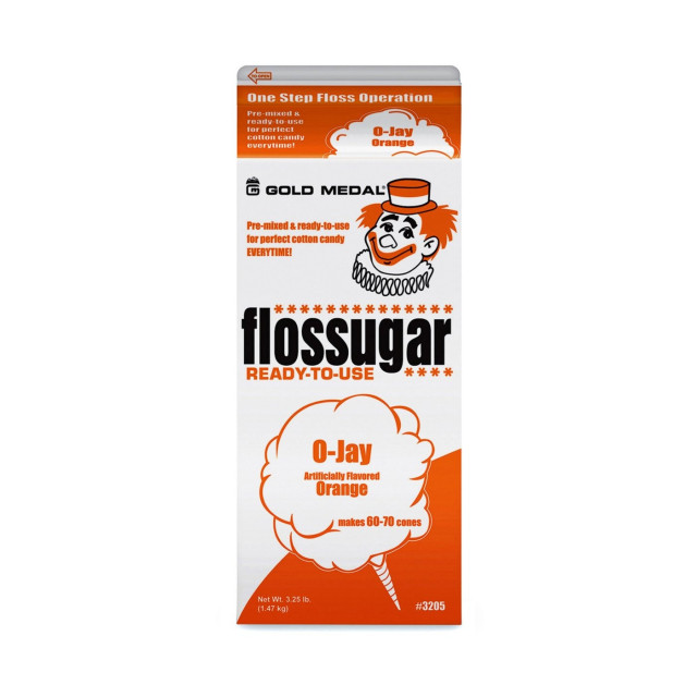 نكهة البرتقال غزل البنات - فلوسكر  FLOSSUGAR