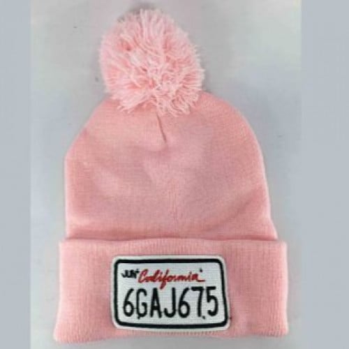 ايس كاب وردي فاتح بكوره (KK251118-1 Light Pink Beanie Bubble Hat)
