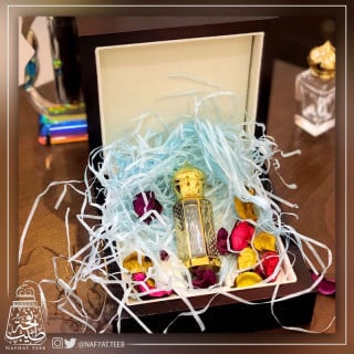 تولة مسك أبيض كرستال