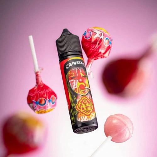 نكهة فيب جوبا جوبس حلاوة الفراوله اللذيذه Chuba Chub Strawberry