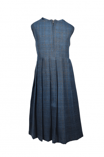 مريول كحلي مربعات