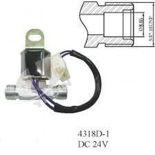 SOLENOID VALVE 24V ID 8-5 OD M16 SIZE THREAD No11148W سولونيود فالف