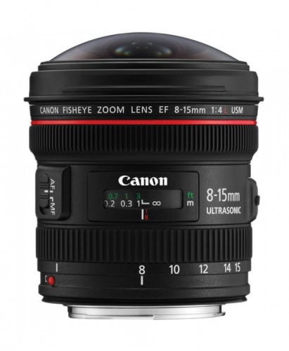 Canon EF 8-15mm Fisheye