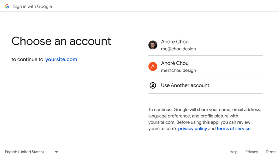 تسجيل الدخول / التسجيل باستخدام حسابات التواصل الاجتماعي