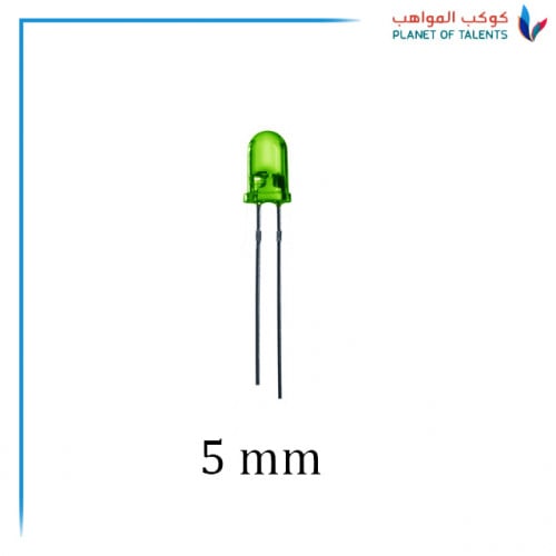 5mm LED (GREEN) (3PCs)