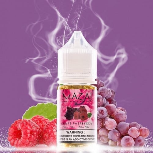 نكهة مزاج عنب توت - سولت - MAZAJ GRAPE RASPBERRY Salt
