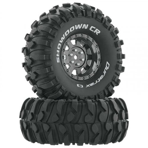 Showdown CR C3 Mounted 1.9" Crawler Black Chrome (2)