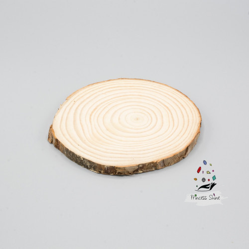 102 - قطعة خشبية ( جذع شجرة ) للأعمال الفنية 10سم