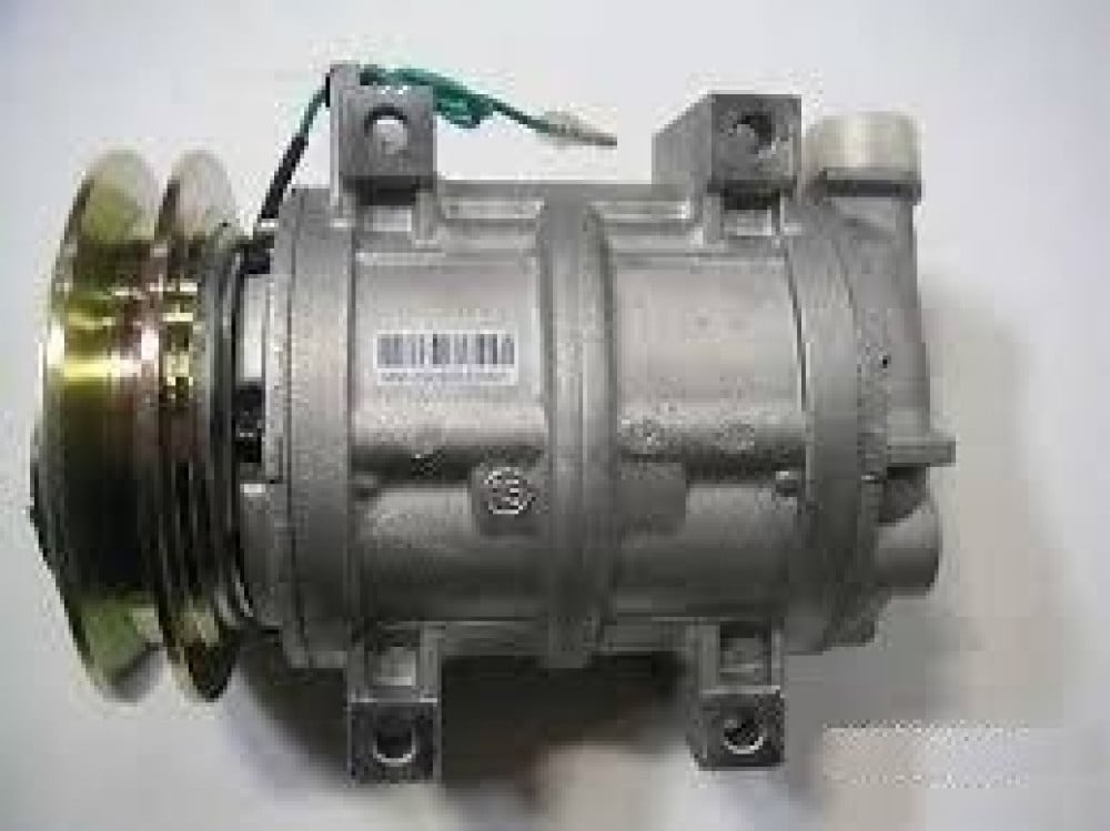 COMPRESSOR KOMATSU EXCAVATOR 24V DKS15CH No12443J  كمبروسر حفار كومتسو