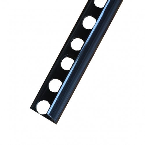 نهاية بلاط بلاستيك 10 ملي لون اسود