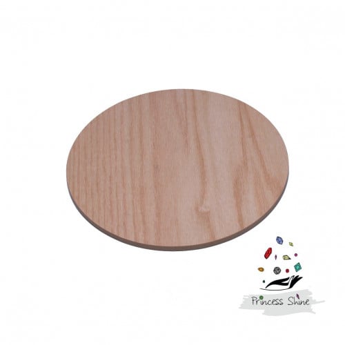 390 - لوح خشب للسكب دائري 25سم