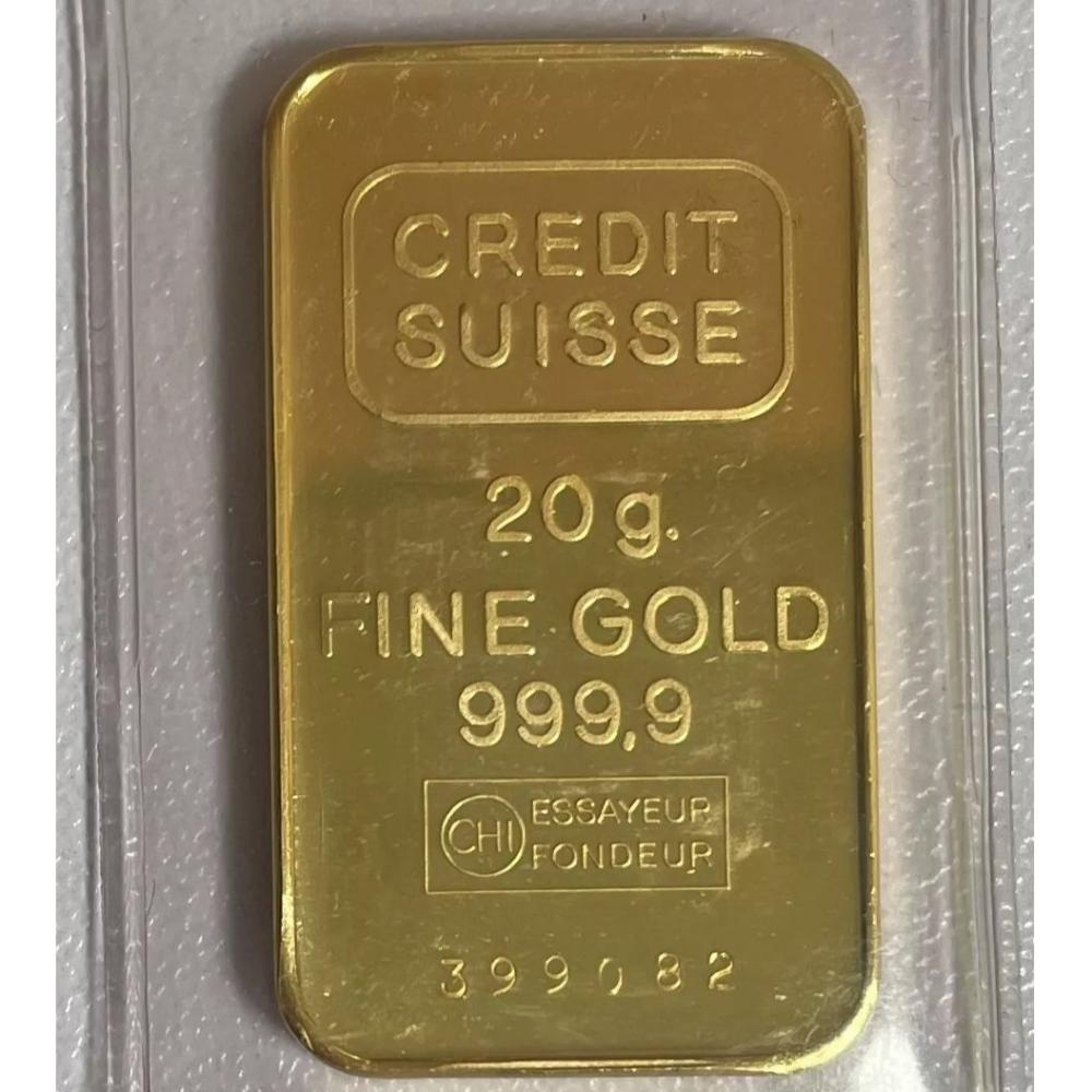 送料無料】 K24 24金 純金 CREDIT SUISSE スイス インゴット