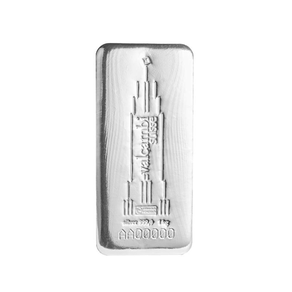スイス　ヴァルカンビ　10g 本物　銀貨　インゴット　Valcambi 純銀インゴット スイスヴァルカンビ シルバーバー 10g valcambi