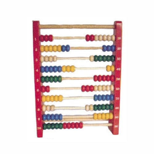 عداد خشب وسط