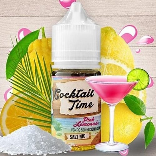 نكهة سولت كوكتيل تايم الليمون الوردي Cocktail Time Pink Lemonade Salt