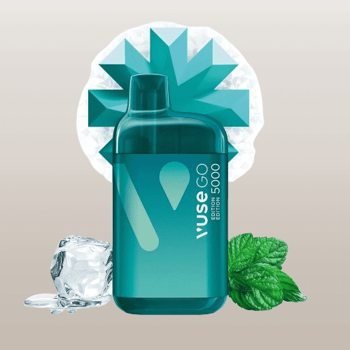 5000 VUSE GO 5000 PUFFS MINT ICE - - 5000 VUSE GO 5000 PUFFS MINT ICE - -